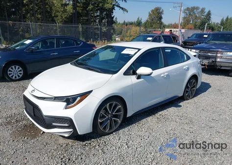 2021 Toyota Corolla Se z USA, uszkodzony, nr VIN 5YFS4MCE7MP073633